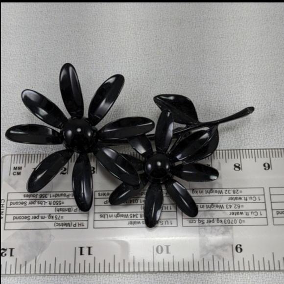 🇨🇦 60s & 70s Flower Power Mod Brooch (RESERVED FOR CHRISTINA) - Picture 3 of 5